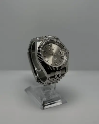 [DTJ-RG] Seiko Date Just Roman Gray